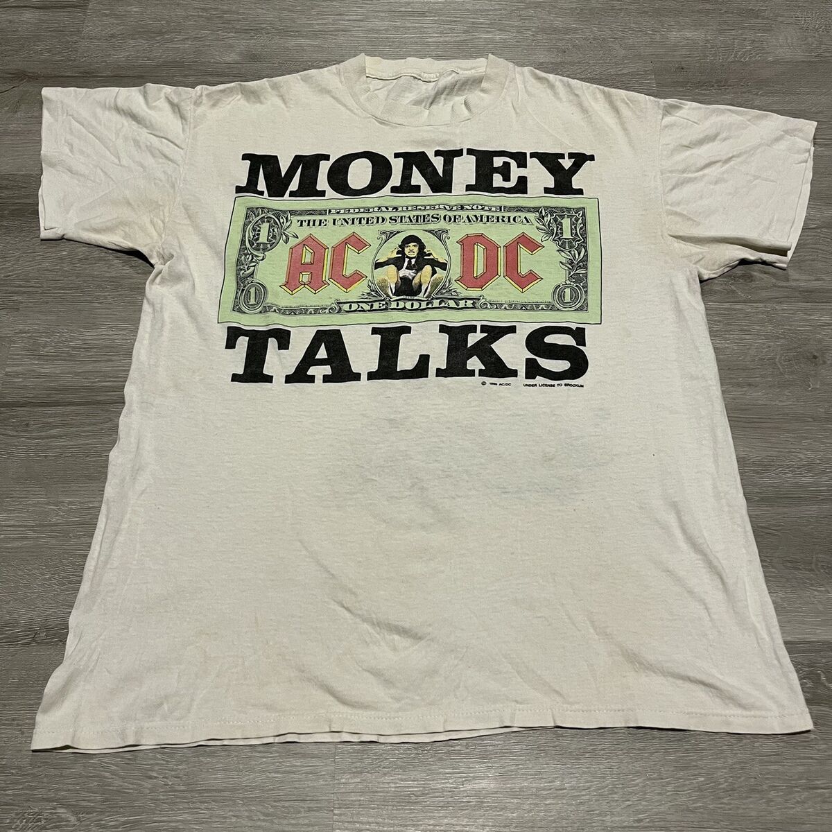 夜空 古着 vintage ヴィンテージ Tシャツ 90s ac dc TALKS