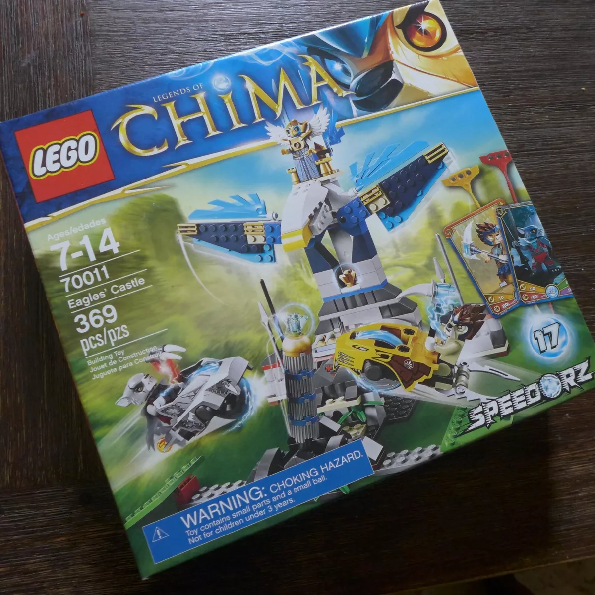 LEGO Chima 70011 EAGLES CASTLE set EWALD WORRIZS peedorz Retired 2013 Sealed