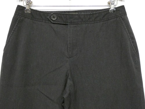 Eddie Bauer Pants Womens Size 8 Mercer Fit Flat Front Black Stretch Regular Fit - Picture 2 of 11