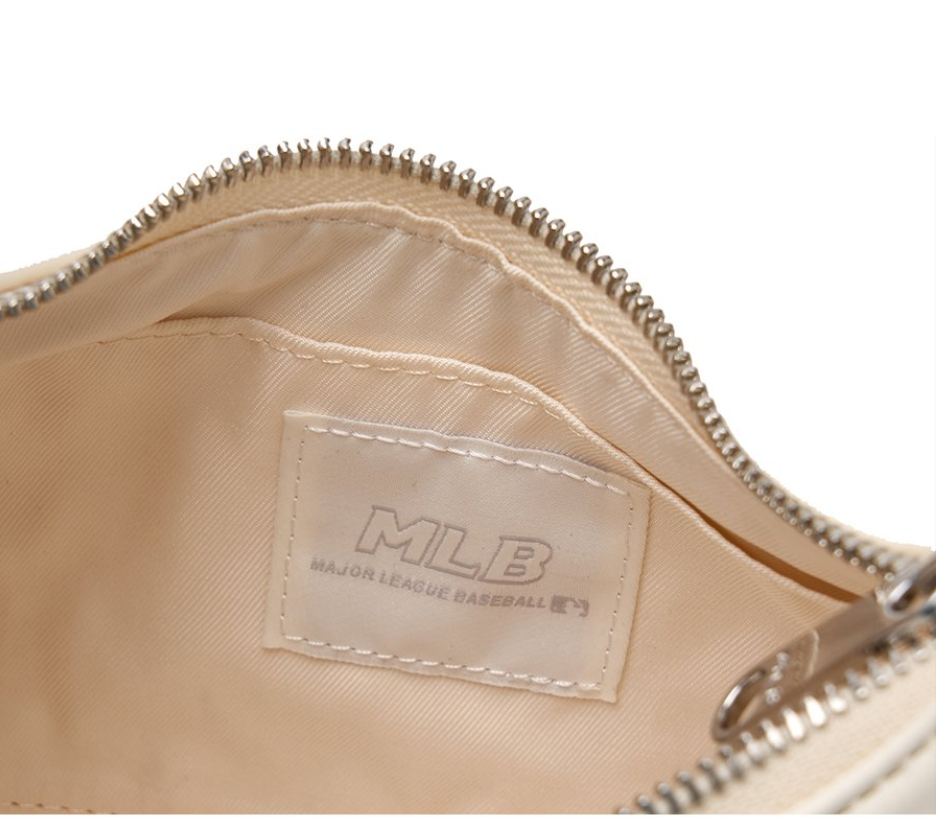 MLB Classic Monogram New Embossed Hobo Bag NY (CREAM