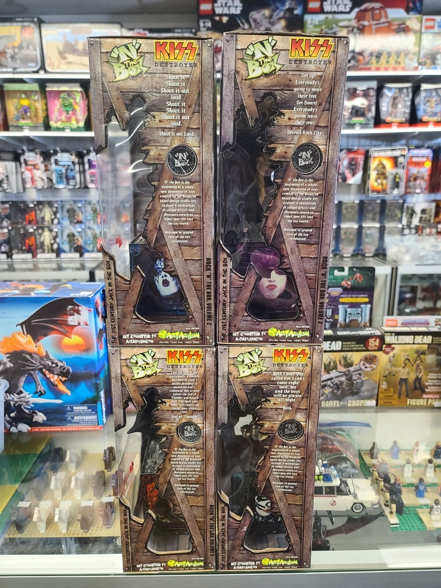 超大型 81cm1998年 KISS DESTROYER フィギュアセット 4体 超大型