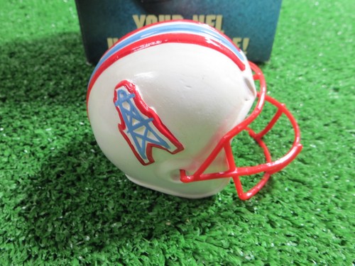 HOUSTON OILERS Ceramic Painted Helmet Score Board Inc COME WITH ORIGINAL BOX - Picture 1 of 6