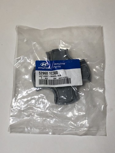 Genuine Hyundai Center Wheel Cap 52960 1C300, 529601C300, OEM, NEW - Picture 2 of 4