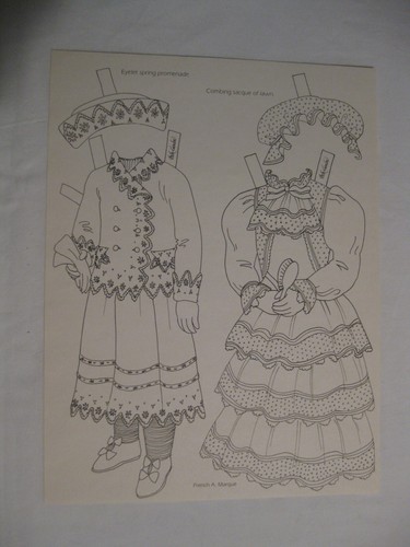 Paper Dolls, Peck-Gandre, Marque - Rarest of Dolls - 1986 French Doll circa 1914 - Picture 9 of 10