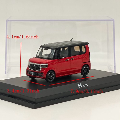 Hobby Japan 1/43 N-BOX Personalizzato Premium Cristallo Rosso Metallizzato HJ431006RM - Foto 3 di 7