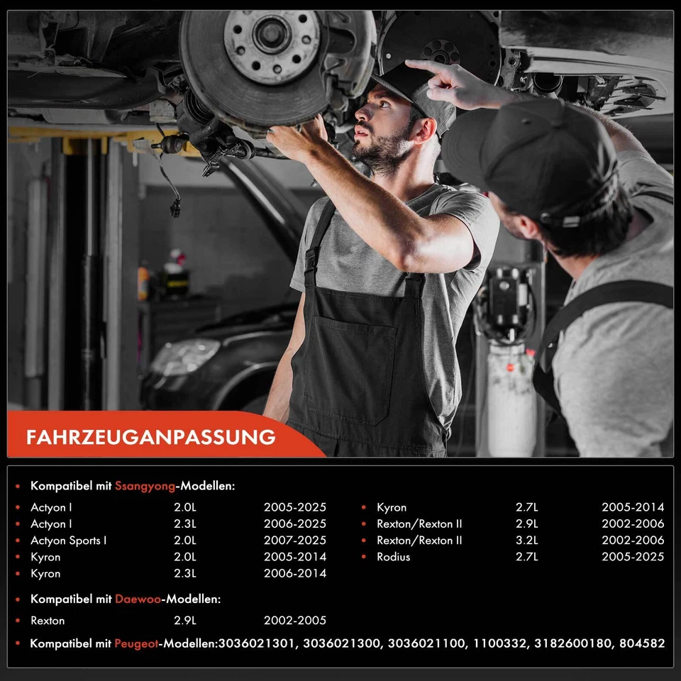 Zentralausrücker Kupplung für Ssangyong Actyon I Kyron Rodius Rexton GAB Daewoo - Bild 4 von 4
