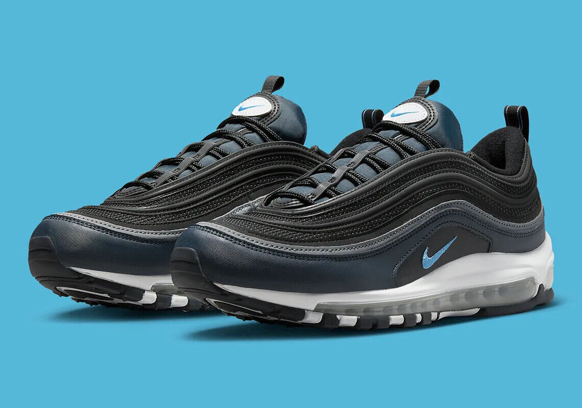 Nike Air Max 97 Black Dark Obsidian University Blue DQ3955 Nike Air Max 97 Black Dark Obsidian University Blue DQ3955
