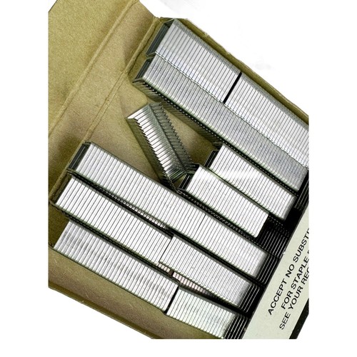 Vtg Lot of 3 Genuine Arrow Precision Made #T50 Staples 3/8" 9.52mm Open Box Lot - Picture 6 of 7