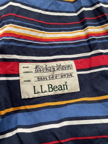 L.L.Bean 0ACP8 Kids’ L14-16 Lime Green Zip Up Anorak Jacket Hood Cotton Lining - Picture 11 of 11