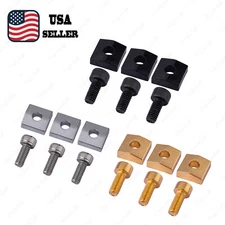 3 Pcs Electric Guitar Locking Nut Block Clamp and Screws For Floyd Rose tremolo