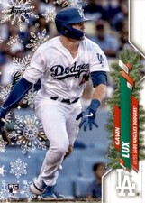 2020 Topps Holiday Gavin Lux Rookie Los Angeles Dodgers #HW1 MLB Baseball