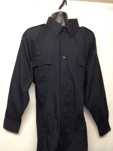 Camisa Uniform Today Negra Mangas Largas Talla 3XL 19-19.5 (36/37) Q4 - Imagen 6 de 11