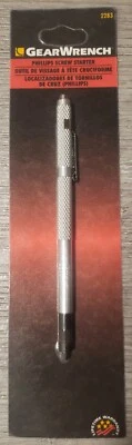 APEX TOOL GROUP GearWrench 2283 5-5/8 in. Phillips Screw Starter, SAE/Metric, Alloy Steel