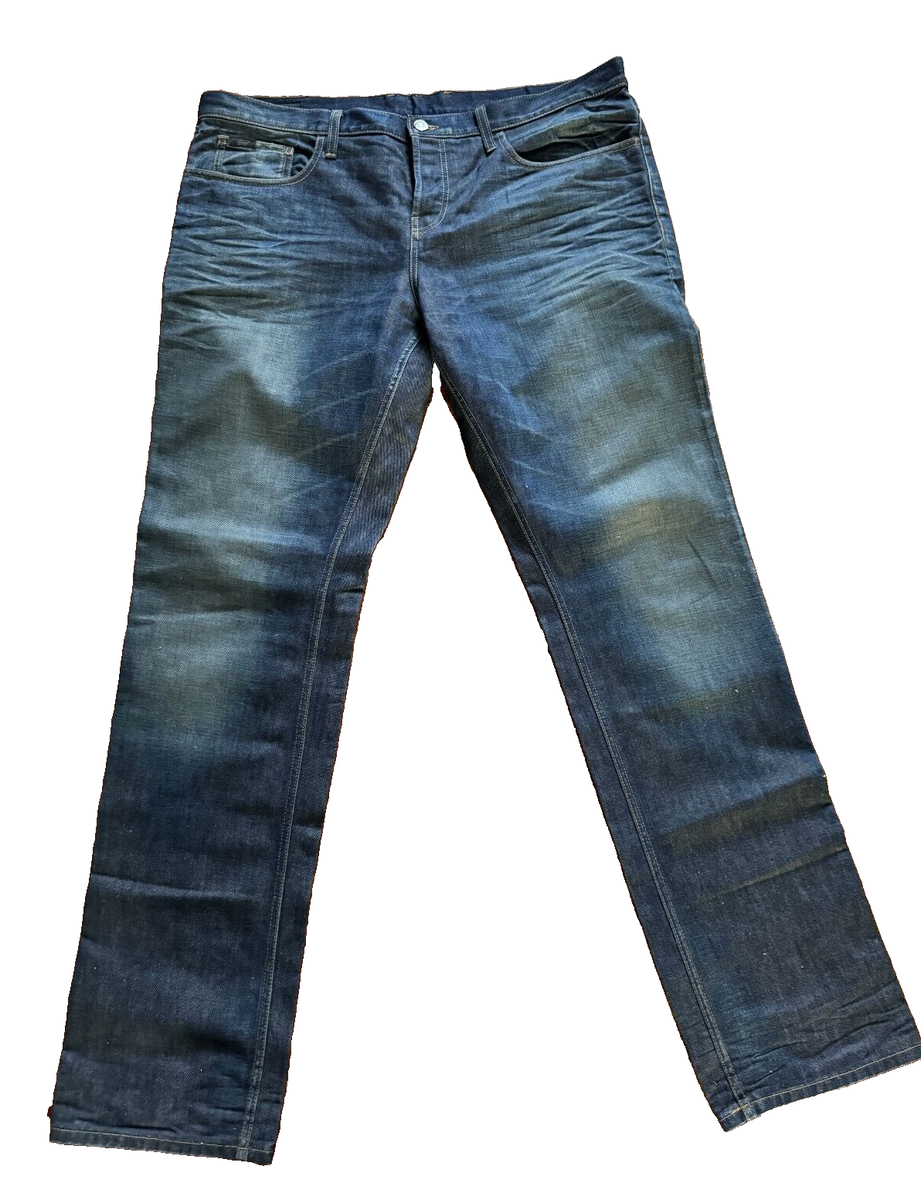 Gucci gorgeous blue cotton denim jeans faded blue size 56 IT