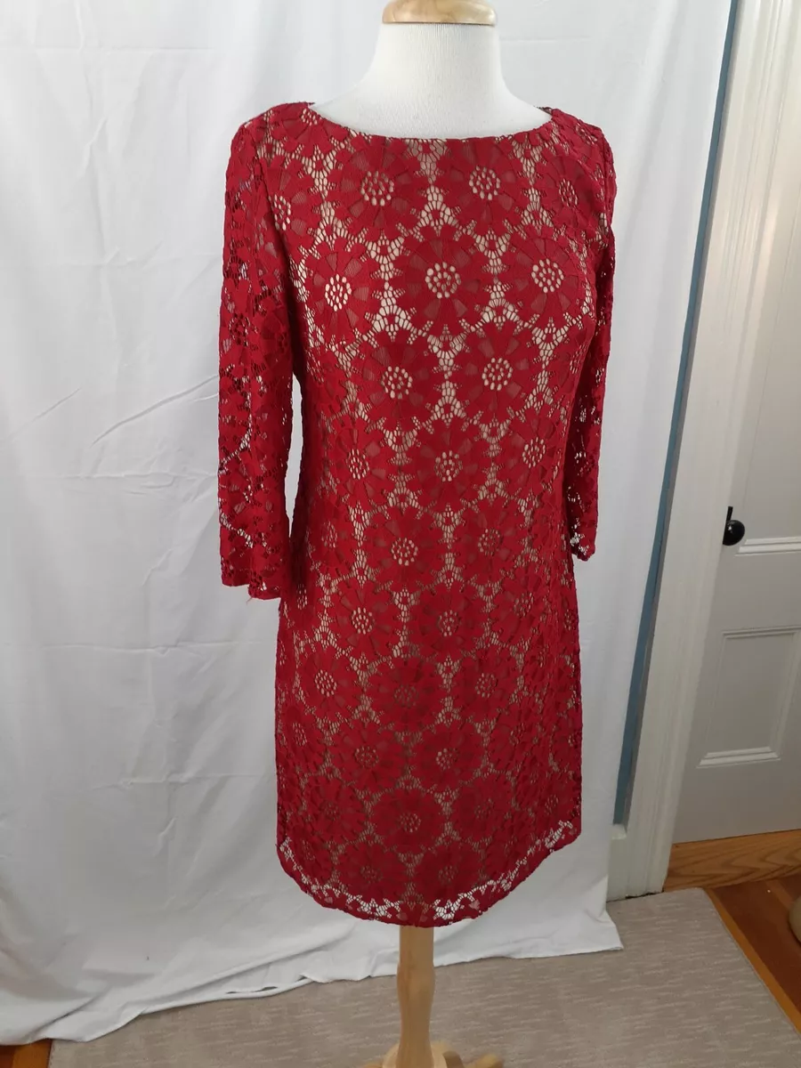 Jessica howard top lace shift dress