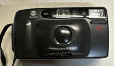 Minolta Freedom Dual AF - 35mm Point & Shoot Film Camera Manual & Canon Case