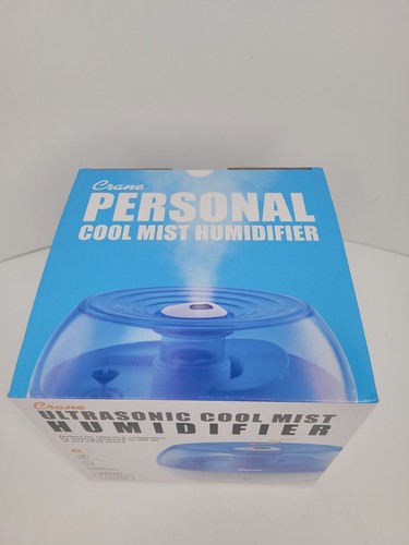 Crane EE-5951 0.2 Gallon Ultrasonic Cool Mist Personal Humidifier - Blue White  - Picture 4 of 12