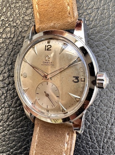 1948 Omega Pre Seamaster Bumper 2491-1 Automatic 17 Jewels Swiss Men's Watch - Picture 4 of 21
