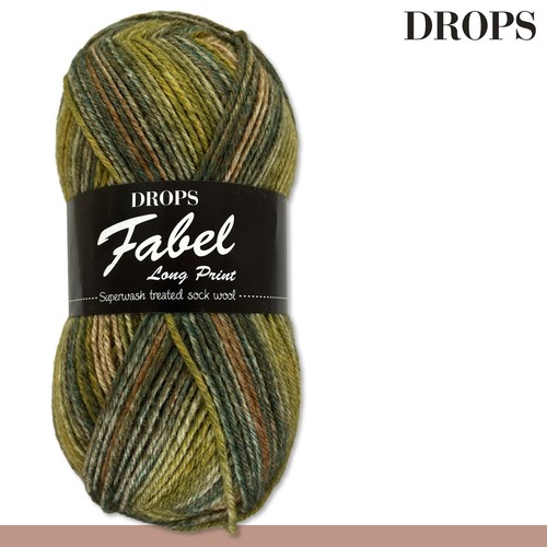 Drops 50 g Fabel lana de calcetín lana virgen hilo superwash tejer ganchillo 55 colores - Imagen 101 de 108