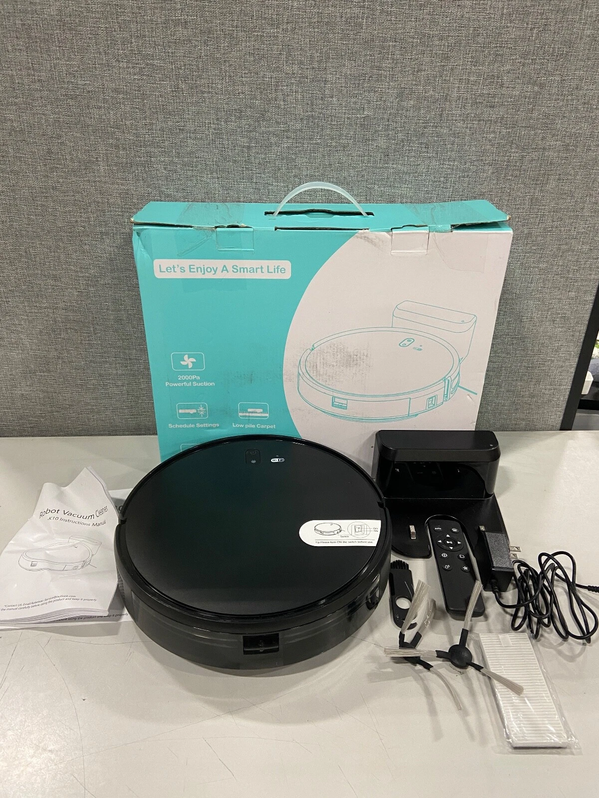 Tuya Robot Vacuum Model K10