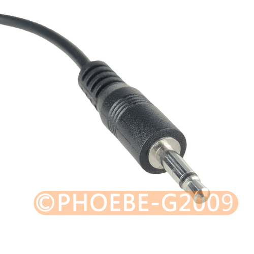 PC Female to 3.5mm Male FLASH Sync Cable Cord for Studio Flash - Picture 3 of 5