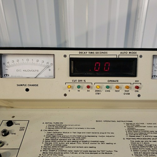 Décomètre statique ETS Electro-Tech Systems 406C - Puissances au travail - Photo 3/7