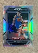 2022-23 Panini NBA Prizm Monopoly Josh Giddey Silver Prizm #61 Thunder