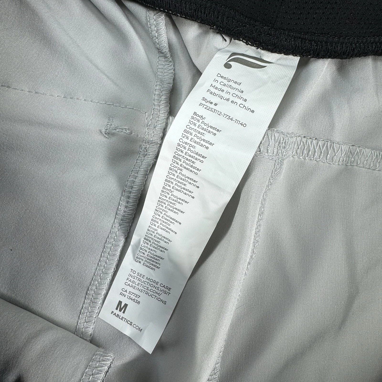 fabletics fundamental golf workout athletic pants