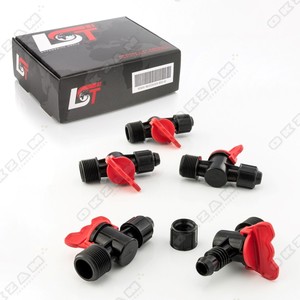 5x Connettori appena a costine 16x1//2/" riduzione sistema di irrigazione tubo PE