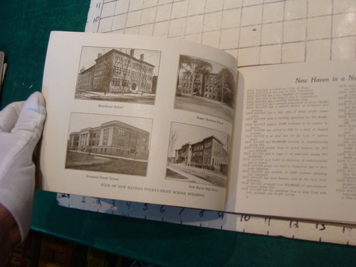 vintage booklet: OFFICIAL PROGRAM NEW HAVEN WEEK sept 19-21--1912, conn. - Picture 7 of 11