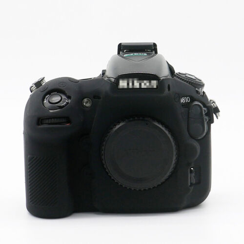 Rutschfeste Silikon Gummi Gehäuse Schutzhülle für Nikon D810 Kamera - Bild 11 von 21