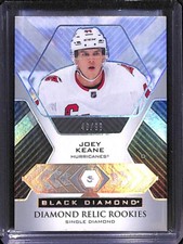 2021-22 Upper Deck Black DIamond Relics Single Diamond Rookies Joey Keane /99