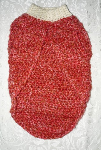 Schwerer handgestrickter Hundepullover Gr. Small/Medium - Bild 2 von 2
