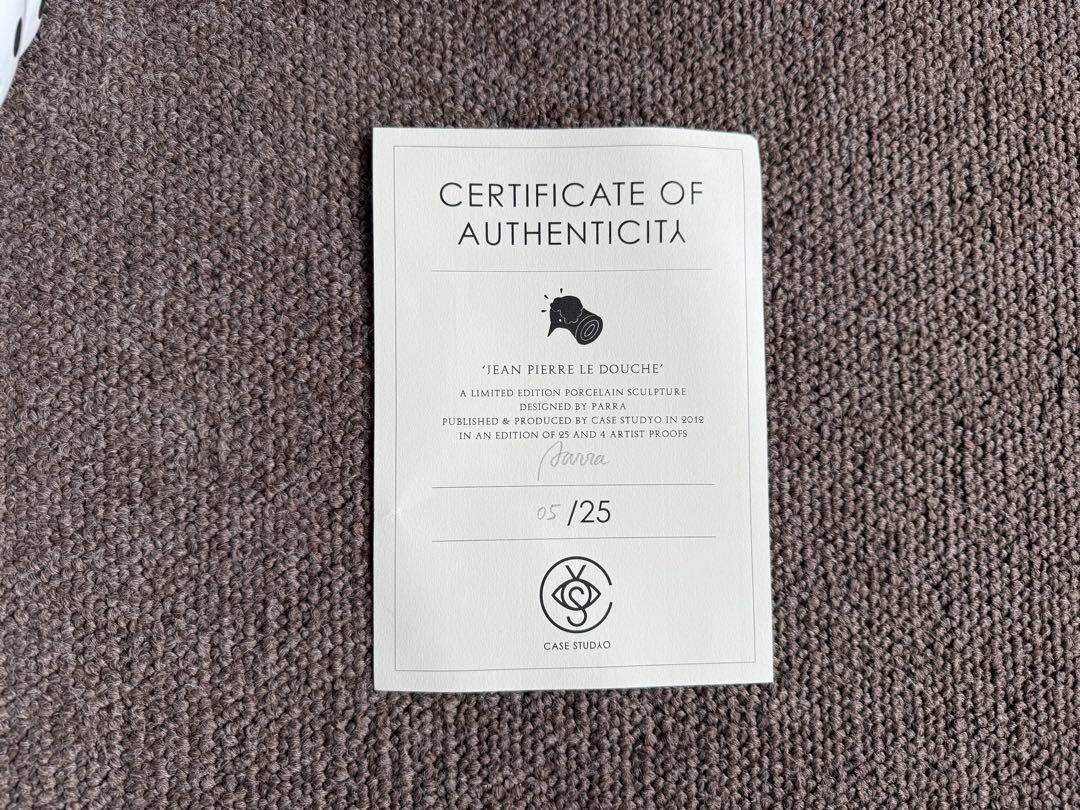 parra case study “Jean Pierre Le Douche”2012Edition 25 | eBay