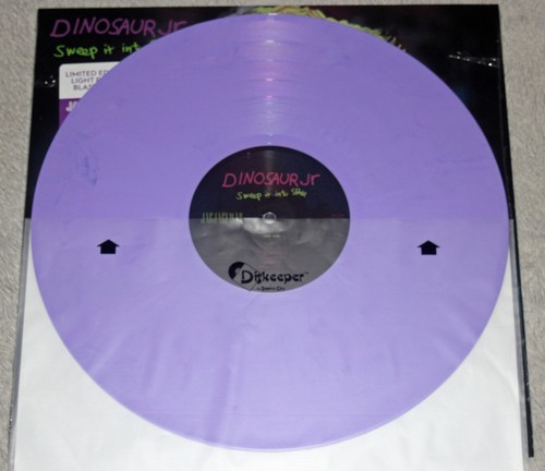Dinosaur Jr Sweep It Into Space Light Purple Blast Vinyl xxx/1000 OOP - Picture 3 of 3