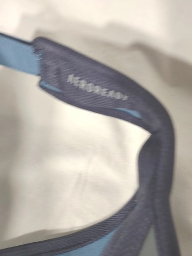 Adidas Women's Fit Sun Visor Reflective Adjustable Blue - Picture 6 of 7