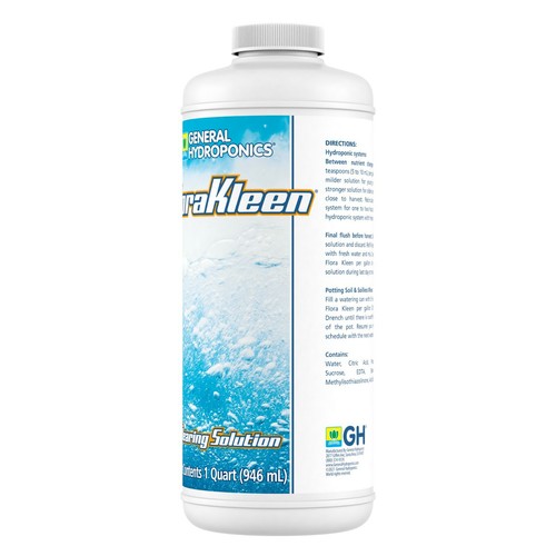 General Hydroponics FloraKleen Salt Clearing Solution, 1-Quart - Picture 8 of 8