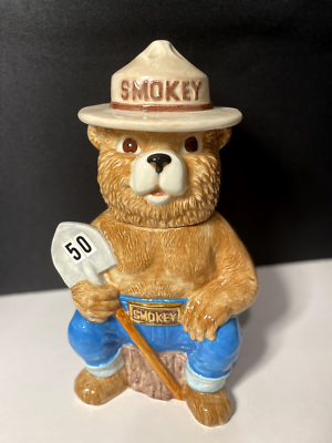 1960年代　スモーキーザベアー クッキージャー cookie jar 1960年代 スモーキーザベアー クッキージャー cookie jar