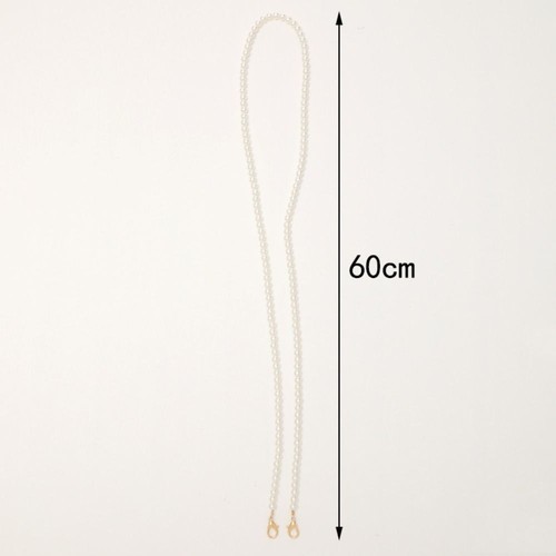 Gold/silver Buckle Pearl Crossbody Mobile Phone Chain Anti Loss Bag Chain - 第 2/16 張圖片