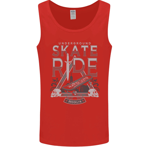 Underground Patín Ride Skateboard Hombre Camiseta sin Mangas - Imagen 28 de 31