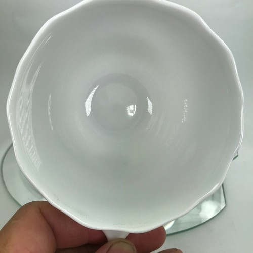 Vtg Hutschenreuther Cup Porcelain Floral Scalloped Rim 3.5"x2.5" Germany Mug C35 - Picture 5 of 12