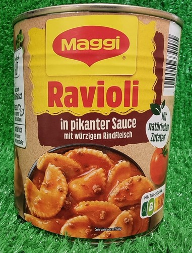 (5,60€/kg) 6x Maggi Ravioli in pikanter Sauce Fertiggericht 800g Dose Versand 0€ - Bild 5 von 8