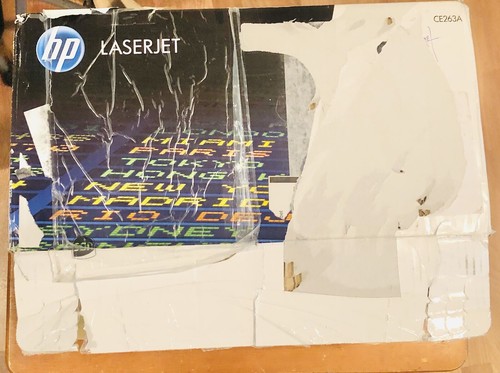 Genuine HP CE263A (648A) Magenta Toner Cartridge - Sealed In Bag Box Damage - Picture 7 of 11