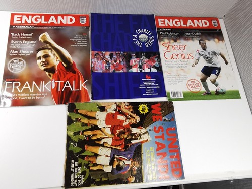 ENGLAND v Fußball Programm Lot Konvolut Extras Grimsby Town Centenary & Tickets - Bild 8 von 17