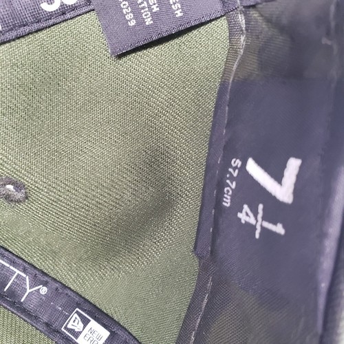 Nuevo con etiquetas Chicago Cubs New Era Camuflado Ajustado Fuerzas Armadas Día 2019 Snapback talla 7 1/4 - Imagen 12 de 24