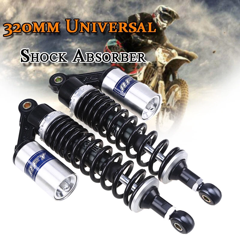 Amortiguadores de suspensión trasera neumática 12,5" 320 mm aptos para Honda motocicleta ATV Foto 2 de 4
