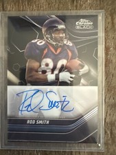 2023 Topps Composite Rod Smith Topps Chrome Black Auto