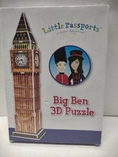 Kids Little Passports Big Ben 3D Puzzle Factory Sealed 5 YEARS