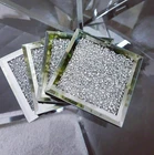4X Modern Crystal and Mirror Coaster New Set of 4 Glitter Crushed Diamante Jewel