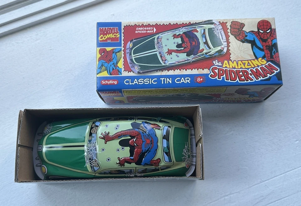 Coche clásico de hojalata The Amazing Spider-Man (nuevo en caja) Foto 3 de 4